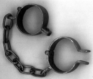 Slave shackles | Does the Bible condone slavery? Slavery in the Bible.