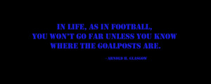 Quote of the Moment, No. 6 - Football Quote for the Super Bowl