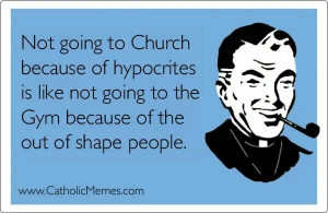 Hypocrites in church