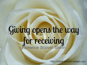 Giving Opens The Way For Receiving