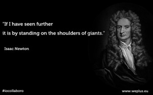 collaboration quotes Isaac Newton