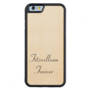 Get to Call Mr. Darcy Fitzwilliam Austen Quote Carved® Maple iPhone ...