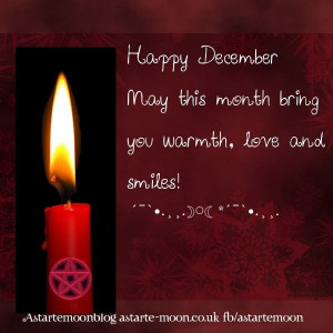 Happy December, warm Yule blessings to you xxx