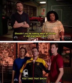 the germans on community feat. I'm dying!!! More