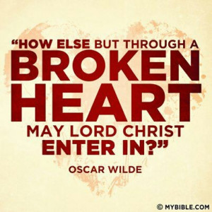 only God can truly heal a broken heart