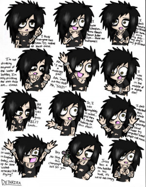 Most popular tags for this image include: black veil brides, bvb, jake ...