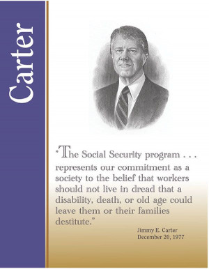Quote from President Carter on Social Security - 1977