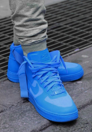 swag dope blue nike sneakers