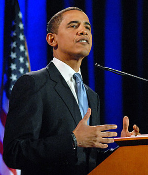 Sen. Barack Obama, on his racial background, during a speech in which ...