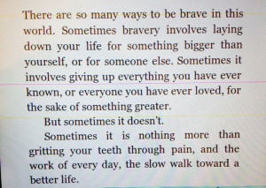 Allegiant Quote. (Divergent series)