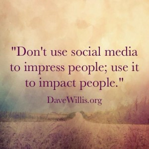 Dave Willis social media quote