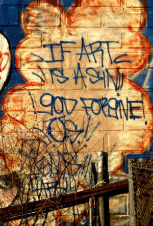 ... is a sin god forgive us graffiti quote graffiti quote if art is a sin