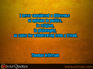You Are Currently Browsing 20 most popular quotes by Thomas Jefferson