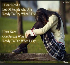 Sad lonely Girl Natural Mobile