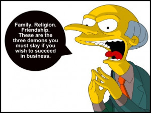 Mr Burns Quotes