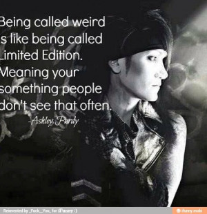 Love this quote by Ashley Purdy