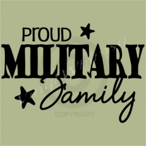 Proud Army Family...