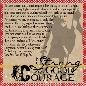 Treat Tuesday #35 – Good Courage!