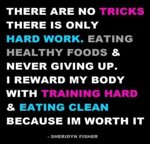 No magic pill & no shortcuts
