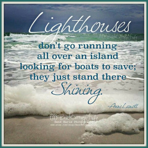 Lighthouse quote