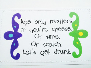 Funny 21st Birthday Drinking Quotes Funny birthday card.