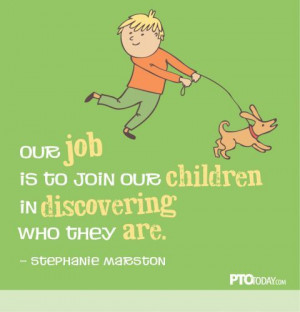 Our job is to join our children.