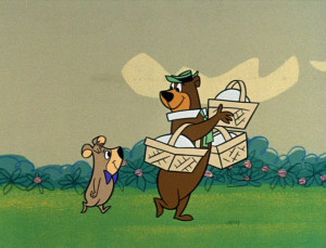 Yogi Bear and Boo Boo