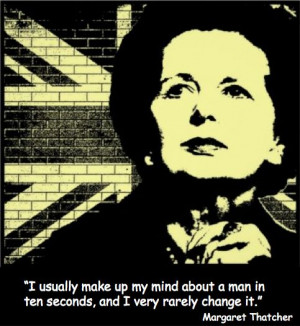 inspiring quote from Margaret Thatcher