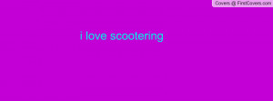 love scootering cover