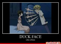 Tamaki did the duck face before it was cool