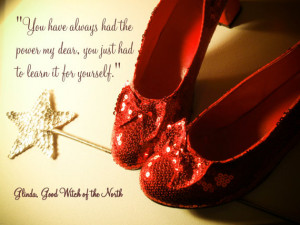 Red, Ruby Slippers, Silver Wand, Typography Photograph, Custom Photo ...