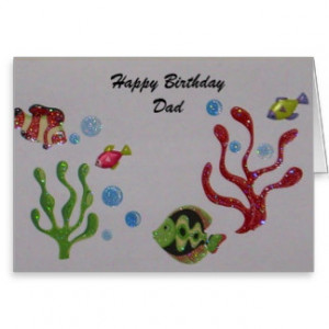 Happy Birthday card for the Fisherman Dad