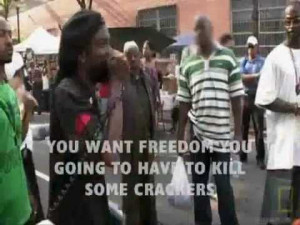 New Black Panther leader King Samir Shabazz advocates violence against ...