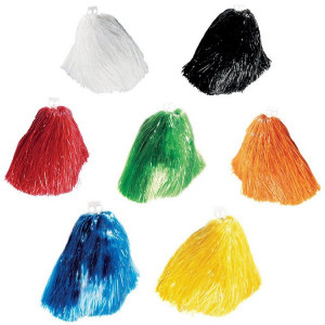 Cheerleader Pompon in verschiedenen Farben