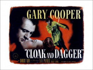 Cloak and Dagger Gary Cooper Lilli Palmer 1946
