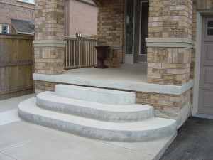 Concrete Front Porch Steps
