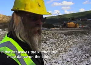 Never heard that one, but we'll take it.