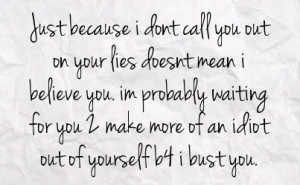 Facebook Statuses About Lies