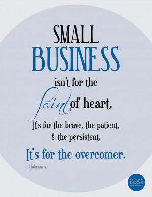 Small Business Inspiration: Persistence Quote