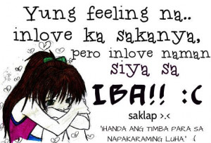 saklap sad tagalog quotes inlove na siya sa iba saklap sad tagalog