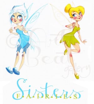 Tinkerbell and her sister Periwinkle: Tinkerbell Peterpan, Tinkerbell ...