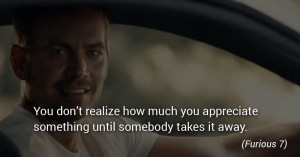 Quotes Fast and Furious Series