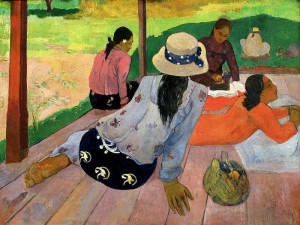 Siesta, 1893 by Paul Gauguin