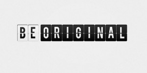 Quote: Be Original - Twitter Heading