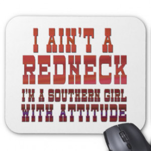 Ain't a Redneck Mousepads