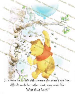 Disney Winnie the Pooh & friends Quotes, illustration ,Children ...