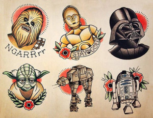 Cheap Star Wars Tattoos by Minneapolis Tattoo for 