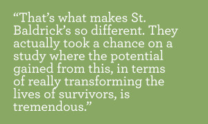 St. Baldrick's quote by Dr. Armenian