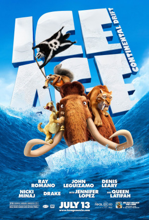 ice age 4 continental drift movie poster collection ice age