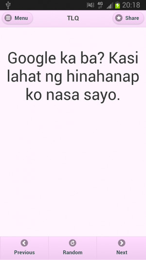 Tagalog Love Quotes - screenshot